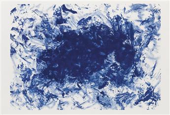 YVES KLEIN (after) Three color lithographs